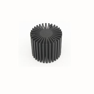 China Round Aluminum Extrusion Sunflower Aluminum Heatsink For DIY Lighting Round Aluminum Extrusion Heatsink for sale