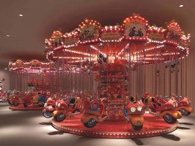 China Motorcycle Rides Amusement Park Equipment Family Indoor Play Centre Equipment 5.5m for sale