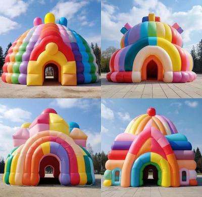 China Giant Inflatable Castle For Kid'S Bouncy House Inflatable Bouncy Castle for sale