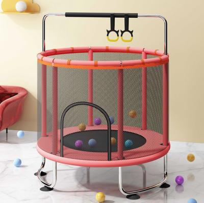 China 38 Inch Mini Bounce Trampoline Park Daily Jumping Children'S Playground 4.9kg Mini Trampoline Indoor for sale