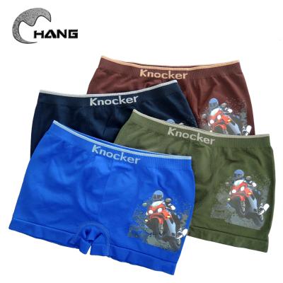 China Antibacterial Cool Cartoon Cute Kids Boys Boxer Briefs Underwear Kid Shorts for sale