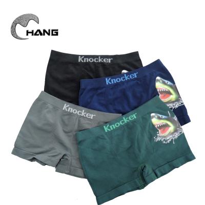 China OEM Antibacterial Toddler Boys Printed Cartoon Cute Kids Briefs Panties Boxers for sale