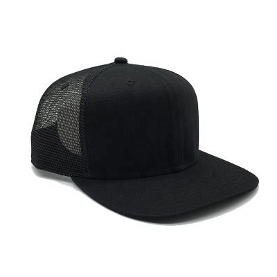 China 6 Panel Quality JOINT Single Blank Mesh Baseball Cap Snapback Trucker Custom Hats for sale