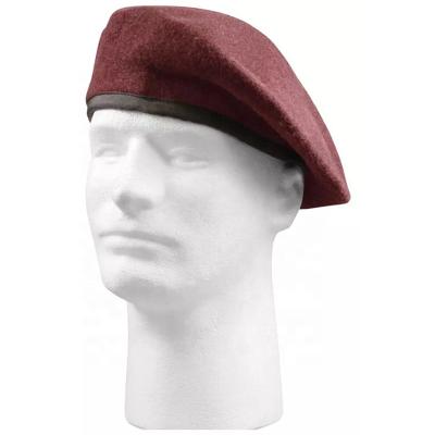 China French military green wool beret ready for character inspection for sale