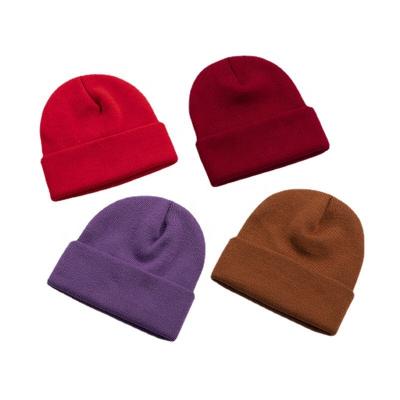 China Wholesale Designer Beanie Custom Cotton Caps Knitted Cheap Winter Hats COMMON for sale