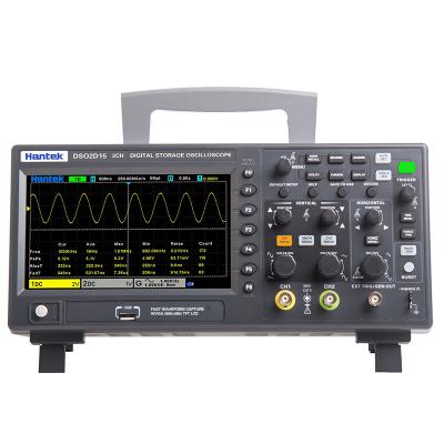 China XEAST 2021 Signal Generation Digital Oscilloscope 2D15 Dual Channel Oscilloscope 150M 150M 1GS/s DSO2D15 for sale