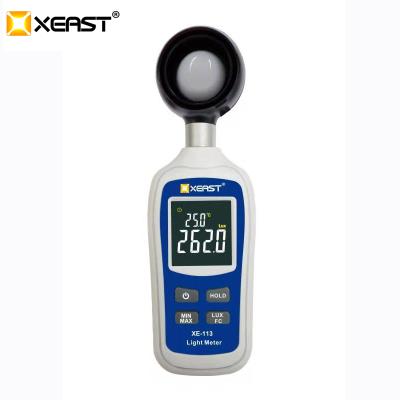 China XEAST 2021 Hot Sales Mini Cheap Price Factory Digital Light Lux Meter Luminous Light Intensity Tester XE-113 XE-113 for sale