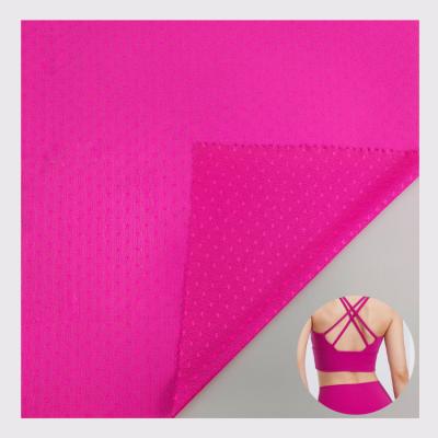 China China Manufacturer Lightweight Fuchsia Shapewear Panties Breathable Underwear Knitted 89% 11% Nylon Spandex Mesh Fabric for sale