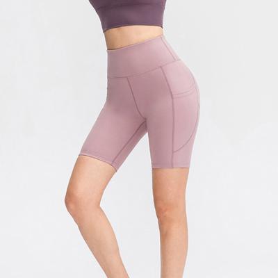 China Breathable super elastic, quick-drying and breathable high waist fitness yoga shorts pants leggings for women for sale