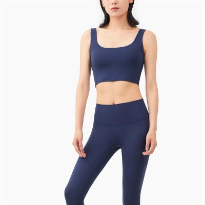 China High Quality Breathable Seamless Push Up Yoga Strapless Bras Crop Top Sports Yoga Vest For Women for sale