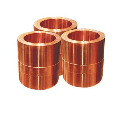 China Electronic high quality CU metal foil copper grounding strip with good price for sale