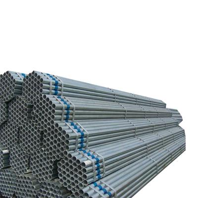 China Architecture China chemical medical factory hot dipped welded gi steel pipe galvanized round steel pipe for sale