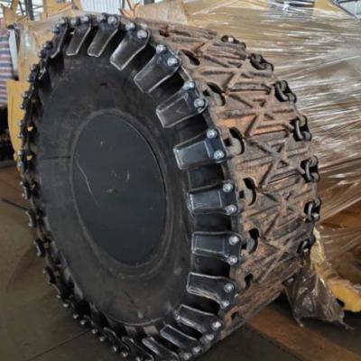 China Steel Loader 23.5-25 Anti Skid Wheel Loader Tire Chains for sale