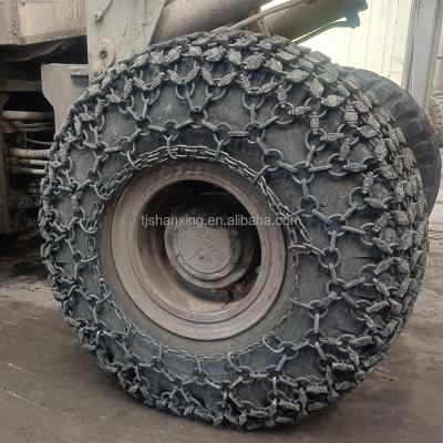 China Acid Resistance 29.5-25 HRC55 Increased Tire Protection Chains for sale