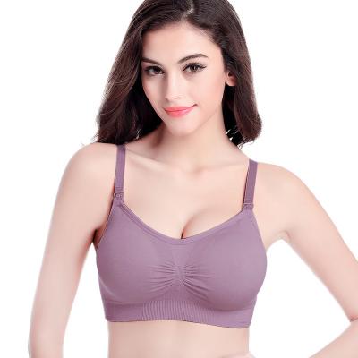 China Maternity Nursing Bra QUICK DRY Nursing Women's Sexy Underwear Push Up Cotton Pregnancy Seamless Women's Breathable Underwear for sale