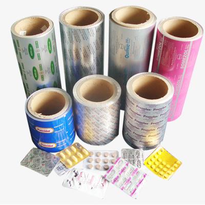 China High Quality Pharmaceutical Aluminum Foil PTP Alu Alu Foil For Pharmaceutical Packaging for sale