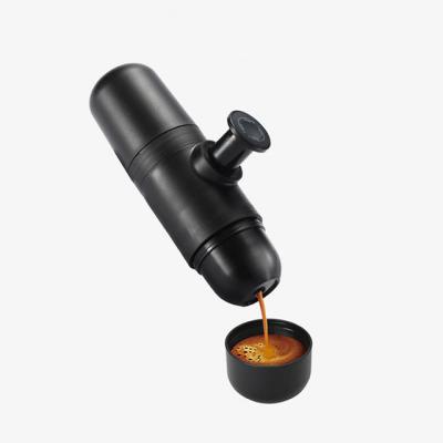 China Amazon Stainless Steel Success Hand Press Coffee Machine Mini Espresso Maker Manual Small Portable Coffee Machine for sale