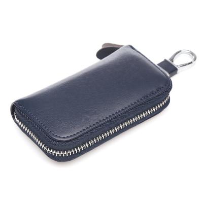 China New Products Durable Mens Woman Leather Multi Purpose Key Holder Wallet Purse for sale