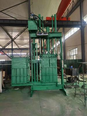 China 100KG Textile Baling Press ,Single chamber Baler machine,Used clothes Baler for sale