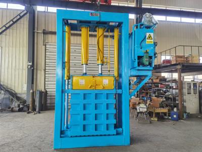 China 50LT Used Clothing baler for sale,used clothes baling machine for sale