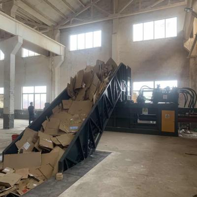 China waste paper baler machine, waste paper baling machine for sale