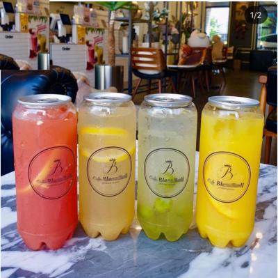 China Factory Direct 330ml HARD AND THICK Clear Clear Empty PET Soft Drink PET Soda Drink Plastic Transparent Cans for sale