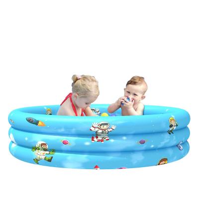 China Durable Outdoor Kids Pool PVC Above Ground Baby Easy Set Kids Outdoor Inflatable Pool for sale