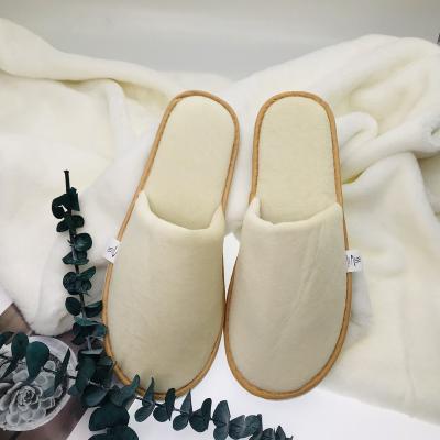 China Disposable Cotton Terry Slippers Toe Hotel Slipper OEM Logo Personalized Wholesale Luxury Cheap Hotel Room Washable White Custom Spa Guest Slippers for sale