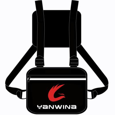 China Fashion Chest Bag Low MOQ Custom Logo Tactical Running Waterproof Oxford Chest Rig Bag for sale