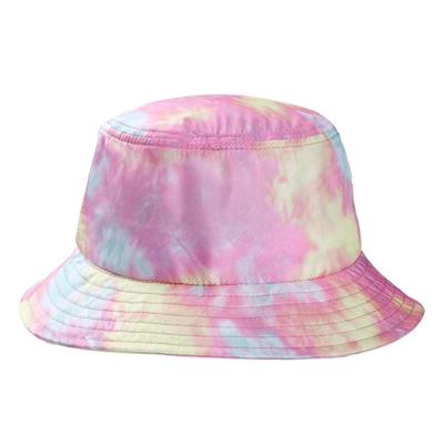 China China Manufacturers Comfortable Tie Dye Hat Embroidery Wholesale Custom Bucket Hat Men Women for sale