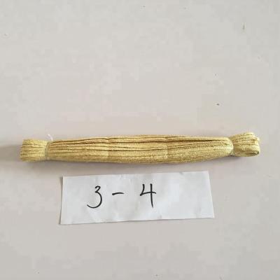 China Sustainable Wholesale Natural Handmade Wheat Straw Braids 3-4 mm In Stock for sale