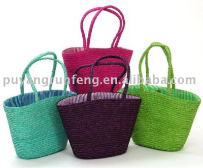 China Shoulder Bag Wheat Straw Bag for sale