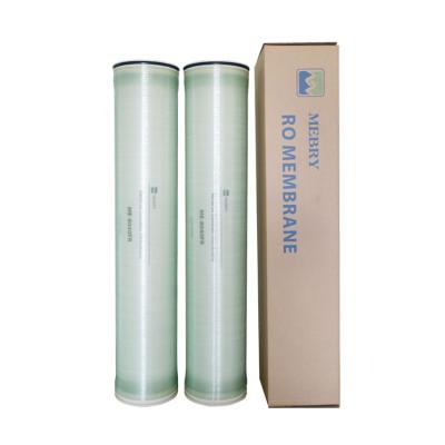 China Cheap water treatment price 10,000 gallons per day water reverse osmosis RO membrane china with high salt rejection rate for sale