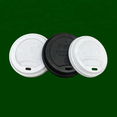 China Non Spill High Quality Biodegradable Disposable Personality PLA Hot Plastic Cup Lid Wholesale for sale