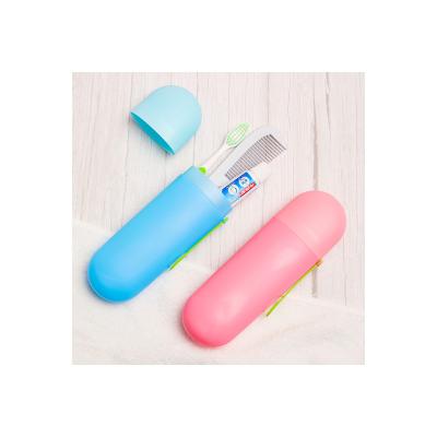 China Modern Toothbrush Cup Multifunctional Promotional Portable Travel Toothbrush Case for sale