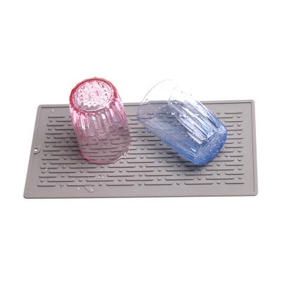 China Sustainable Silicone Sink Pad Slip Special Multifunctional Silicone Pad Drain Pad for sale