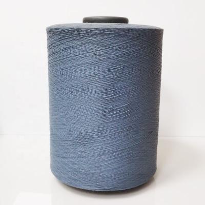 China UV Resistance RECYCLED ATY 300D Light Blue Dope Dyed Lightweight Polyester High Stability AATCC Fabric Outdoor Yarn For Olefin Havnnes for sale