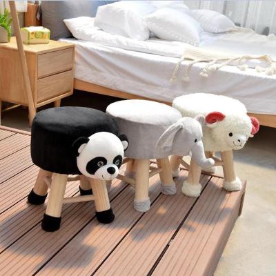 China Portable Kids Favorite Animal Ottoman with Removable and Washable Cover for sale