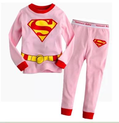 China Breathable Children's Pajamas Set Super Hero Boys and Girls' Pajamas Wholesale Children's Wear for sale