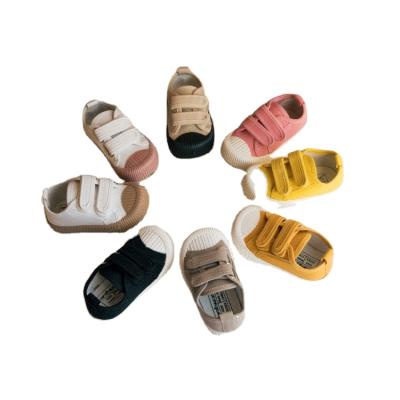 China Korean Comfortable Board Children's Board Of New Canvas Shoes Kids Breathable Shoes Kids Breathable Shoes for sale