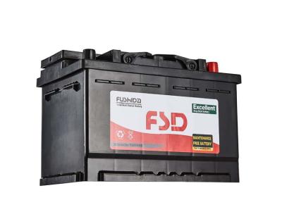 China High Quality PP+Pb Durable Using Various DIN 80AH Car Battery for sale