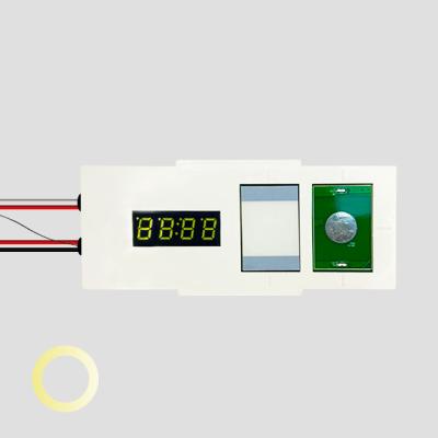 China Bathroom Mirror Bathroom Mirror Touch Smart Switch LED Control Single Key Time-Temperature Display Dimming for sale