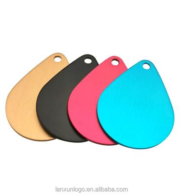 China China Factory Supply Dog Tags Double Sided Blank Many Shapes Aluminum Anodizing Laser Marking Dog ID Tag for sale