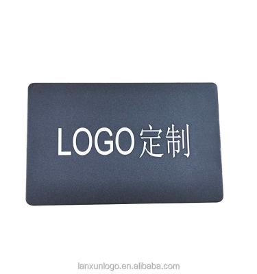 China Customized Anodizing Laser Engraved Aluminum Business Cards Luggage Tag Color Metal Supply From China Factory for sale