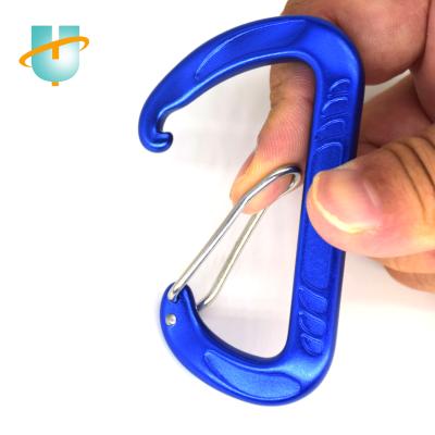 China Best 2020 Wholesale High Quality Wear Resistant Rust Durable Factory Selling Aluminum Carabiner for sale