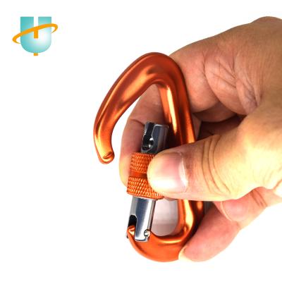 China Heavy Industry OEM Multifunctional Outdoor Activities Clips Mounting Aluminum Carabiner for sale