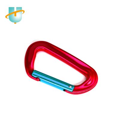 China Rust Durable 3.19inch Custom Carabiner Wear Resistant Climbing Hook With Solid-Latching for sale