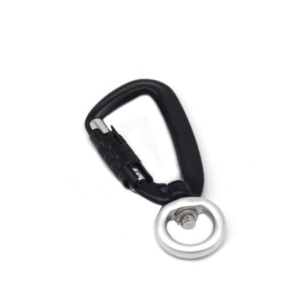 China Wholesale Retail Industry Unitone Camping Sling Swivel Carabiner Hook With Triple Lock for sale