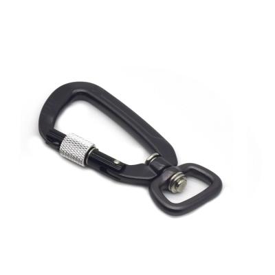 China Heavy Industry Raising Carabiner , Wholesale Camping Sling Swivel Carabiner for sale