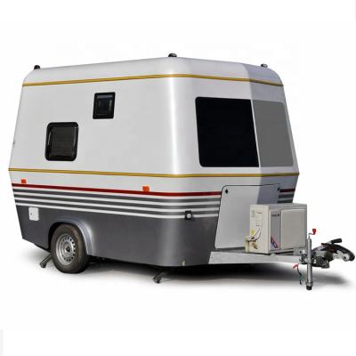 China NEW ARRIVAL SALE IN SOUTH AMERICA AFRICA ASIAN box cooking sleeping motorhomes 5m caravan rv trailer 4780x2240x2650mm for sale